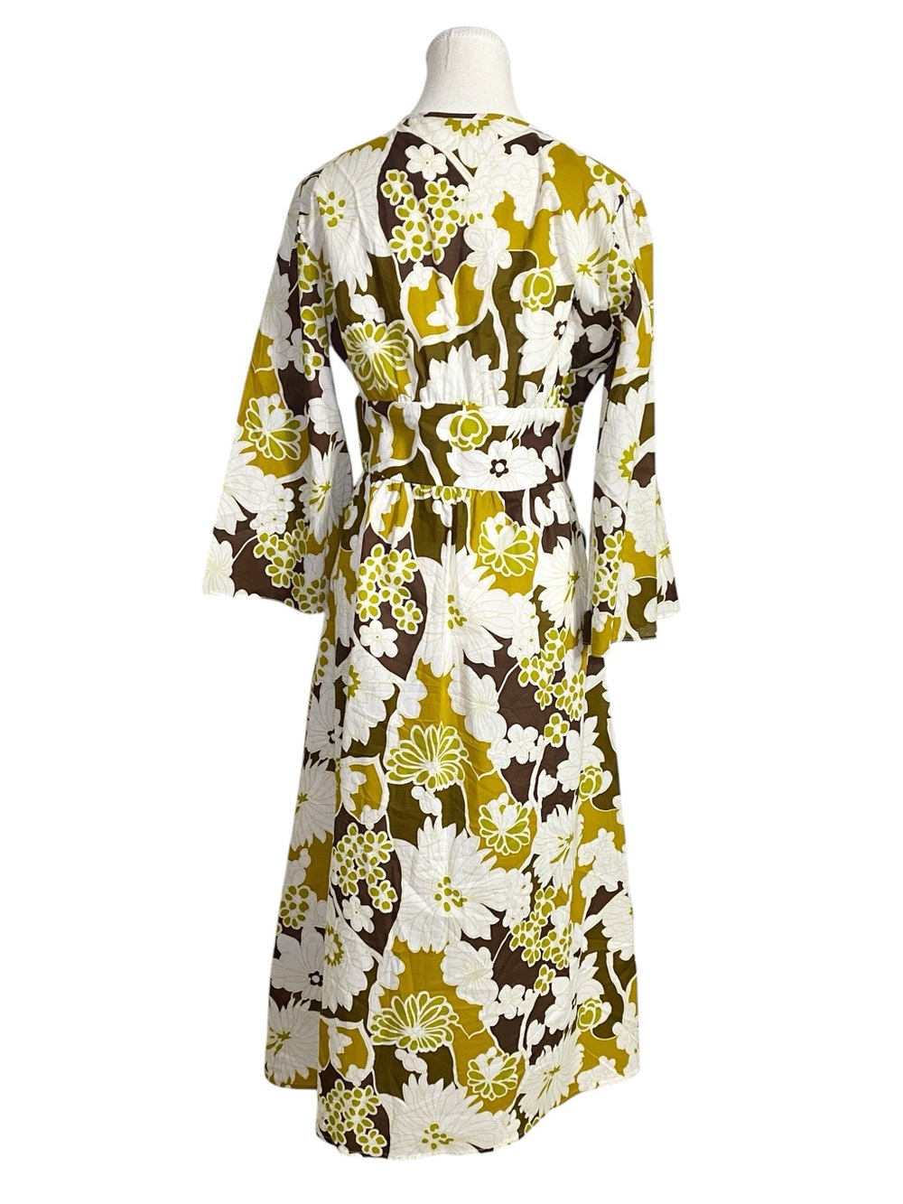 Shannon McLean Peace Love Fashion Retro Floral Duster Midi Dress Boho Y2K - Picture 2 of 16
